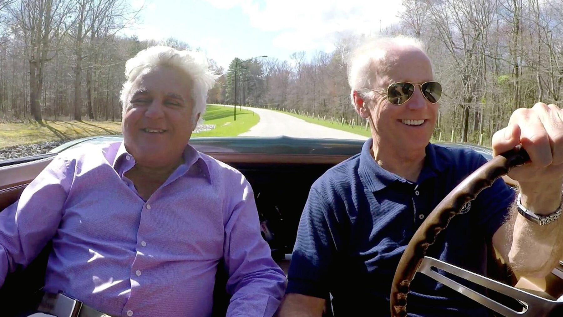 President Biden Makes Appearance on “Jay Leno’s Garage”